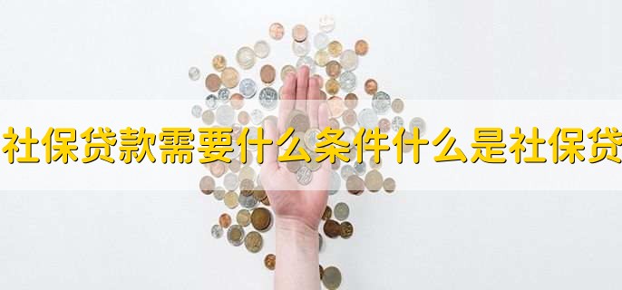 社保贷款需要什么条件什么是社保贷