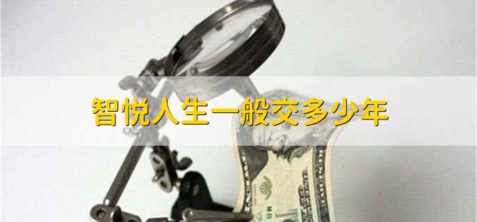 智悦人生一般交多少年