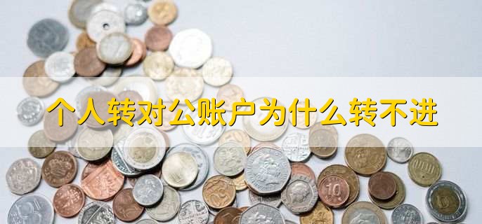 个人转对公账户为什么转不进