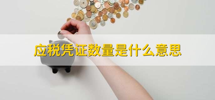 应税凭证数量是什么意思