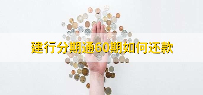建行分期通60期如何还款