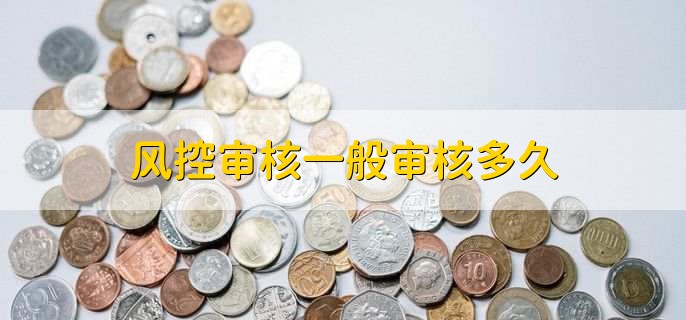风控审核一般审核多久