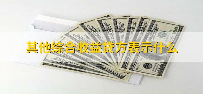 其他综合收益贷方表示什么
