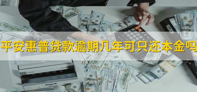 平安惠普的贷款已经逾期几年了可以只还本金吗