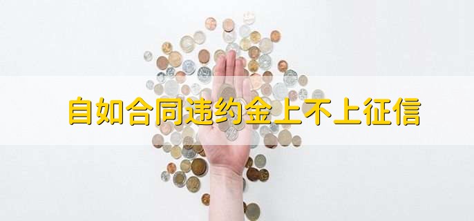自如合同违约金上不上征信