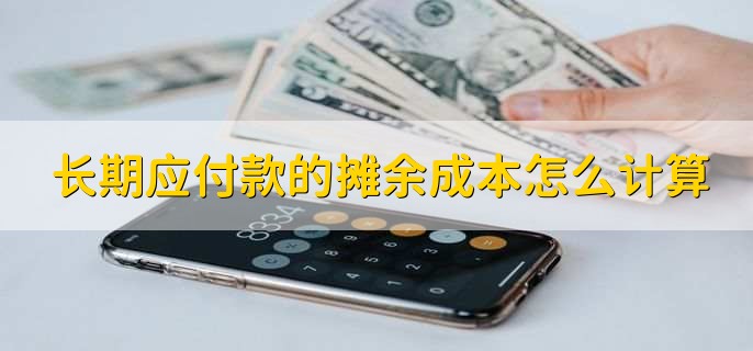 长期应付款的摊余成本怎么计算