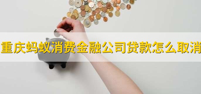 重庆蚂蚁消费金融公司贷款怎么取消