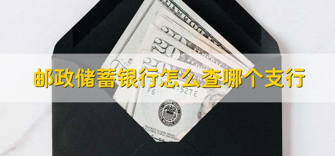 邮政储蓄银行怎么查哪个支行