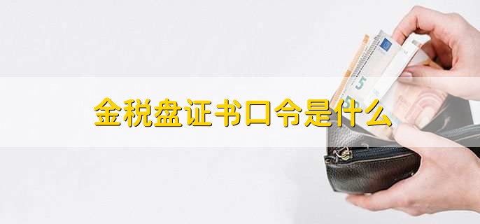 金税盘证书口令是什么