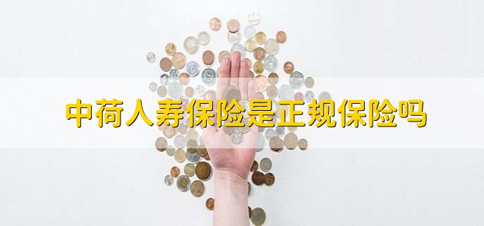 中荷人寿保险是正规保险吗,是