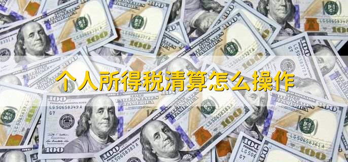 个人所得税清算怎么操作