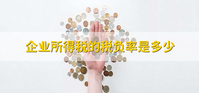 企业所得税的税负率是多少