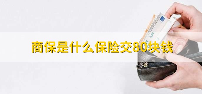 商保是什么保险交80块钱