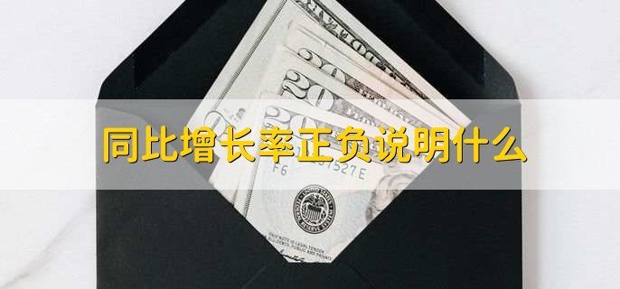 同比增长率正负说明什么