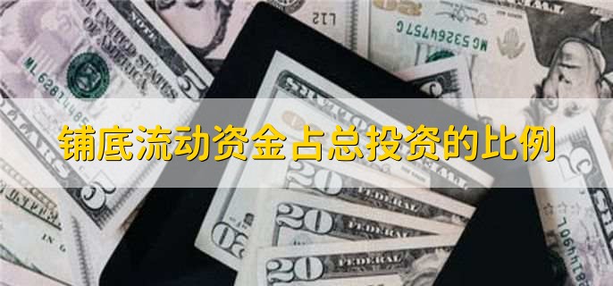 铺底流动资金占总投资的比例