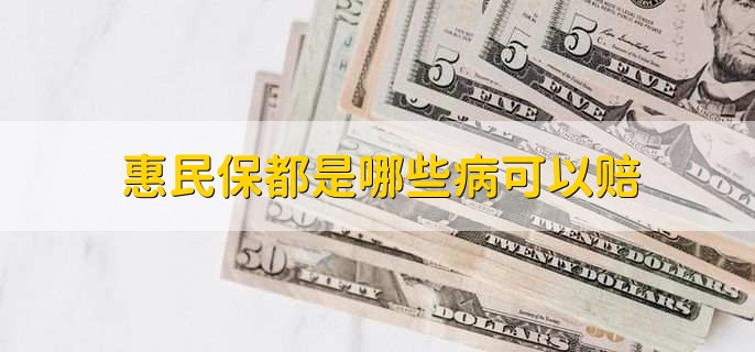 惠民保都是哪些病可以赔,有以下4点