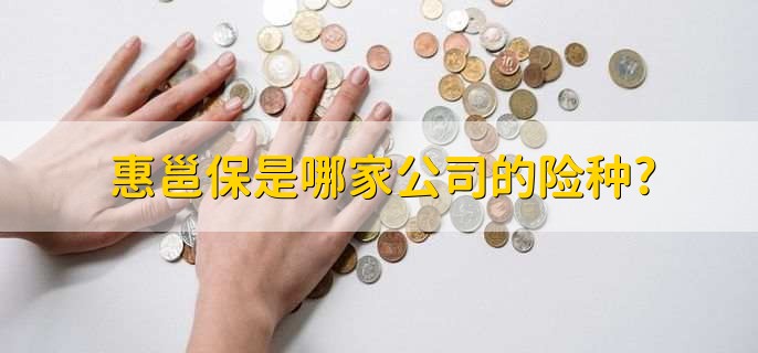 惠邕保是哪家公司的险种?