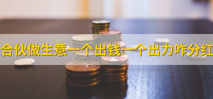 合伙做生意一个出钱一个出力怎么分红