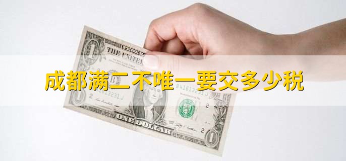 成都满二不唯一要交多少税