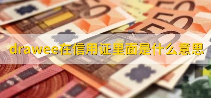 drawee在信用证里面是什么意思