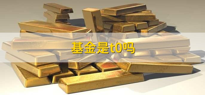 基金是t0吗,不是