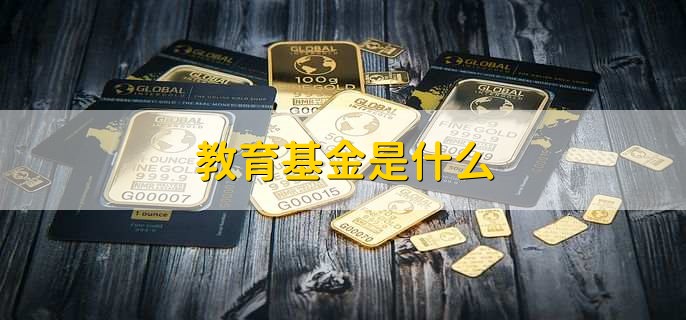 教育基金是什么,为子女的教育而设立的资金