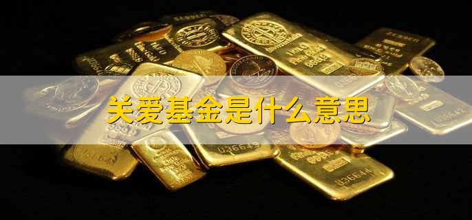 关爱基金是什么意思,慈善基金