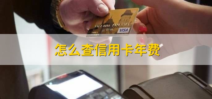 怎么查信用卡年费,有以下六种方法