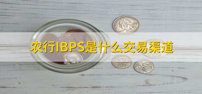 农行IBPS是什么交易渠道