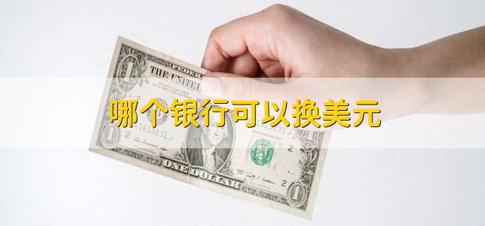 哪个银行可以换美元
