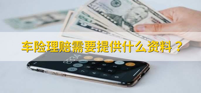 车险理赔需要提供什么资料？