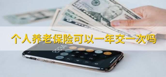 个人养老保险可以一年交一次吗