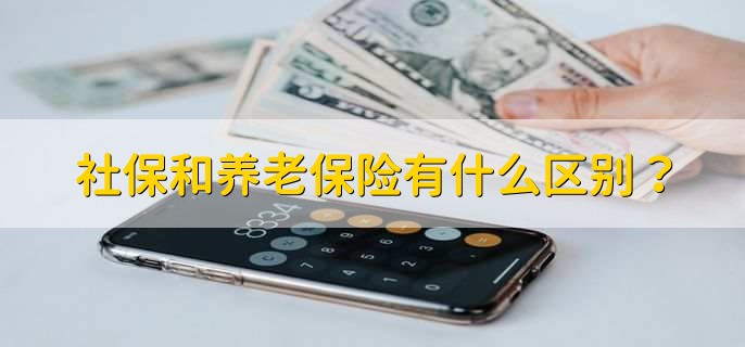 社保和养老保险有什么区别？
