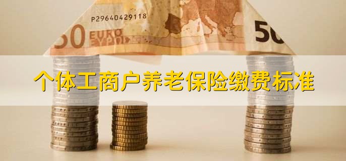 个体工商户养老保险缴费标准
