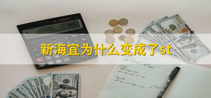 新海宜为什么变成了st